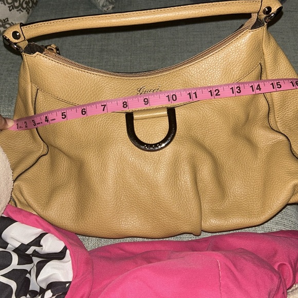 GUCCI D-Ring Gold Hobo Handbag, Pre-owned, Very good condition - Picture 10 of 10